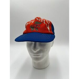 Vintage Florida Gators Trucker Hat Mesh Snapback Albert Gator Made in USA Blue